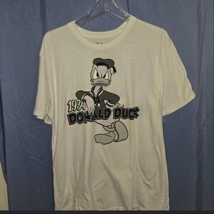 Disney White Donald Duck 1934 Graphic Tee